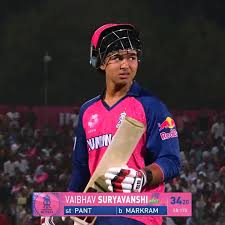 Vaibhav Suryavanshi IPL Debut: Youngest Player Hit Six