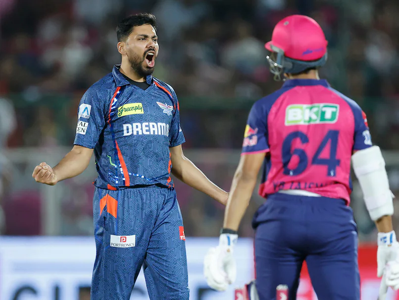 IPL 2025 Match 36 LSG Clinch Last-Over vs RR by 2 Runs